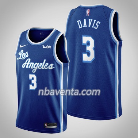 Camiseta Hombre Los Angeles Lakers Anthony Davis 3 2019-20 Nike Hardwood Classics Swingman